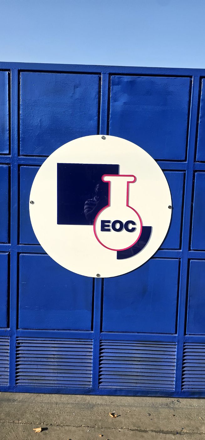 Acrylic embossed kogo